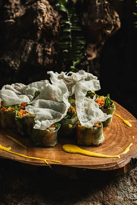 Garden Fresh Spring Rolls