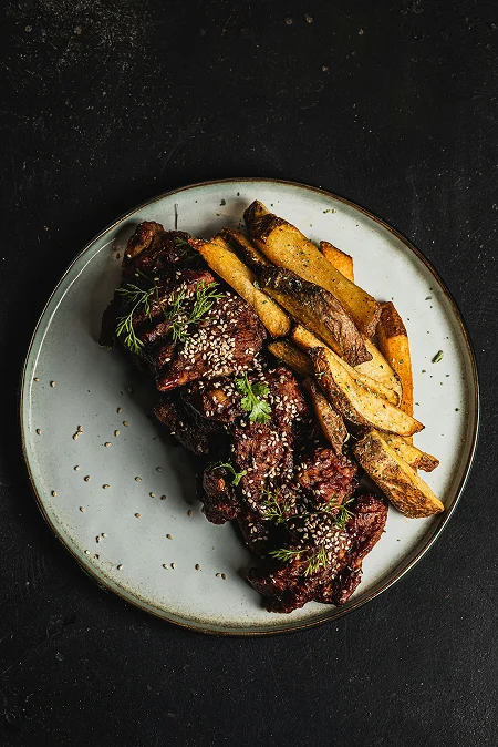 Sesame Glazed Ribs